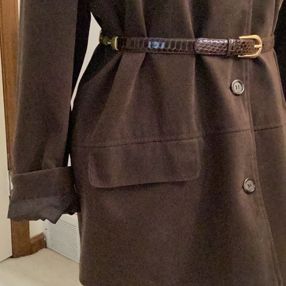 Talbots, Brown Shacket - Picture 8 of 12